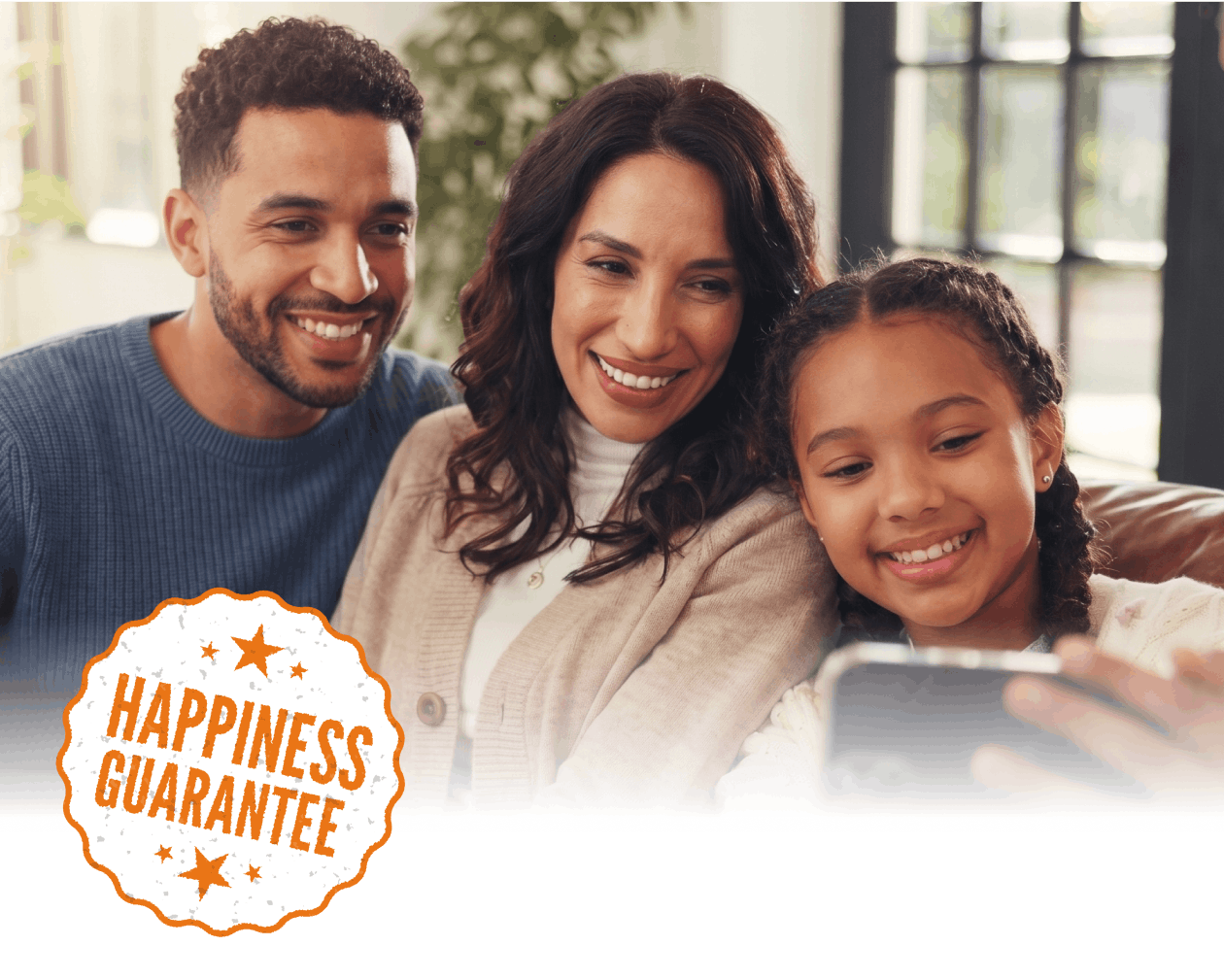 60-Day Happiness Guarantee mobile hero